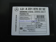 W221 Kasa Keylessgo Beyin Tamiri