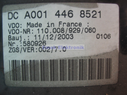 A0004468521 A 000 446 85 21 G�STERGE