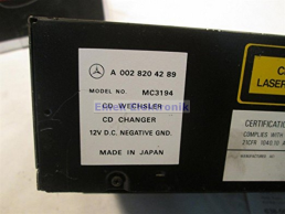 A0028204289 A 002 820 42 89 CD CHANGER